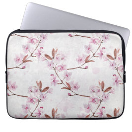 Vår Cherry Blommar Grenar Laptop Fodral
