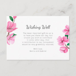 Vår Cherry Botanic önskar sig Garden bröllopet Tilläggskort