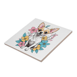 Vår Chihuahua Kakelplatta