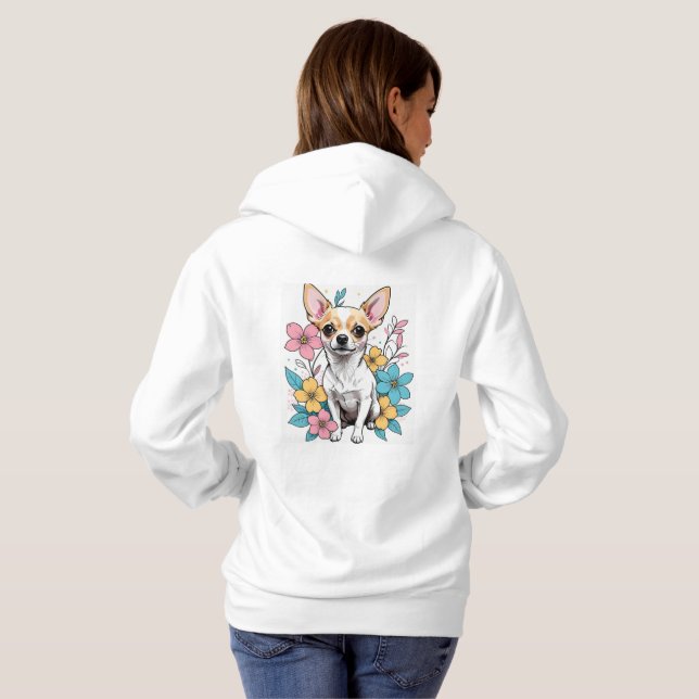 Vår Chihuahua T Shirt (Hel baksida)