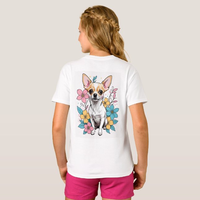 Vår Chihuahua T Shirt (Hel baksida)