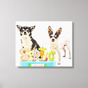 Vår Chihuahuas Canvastryck