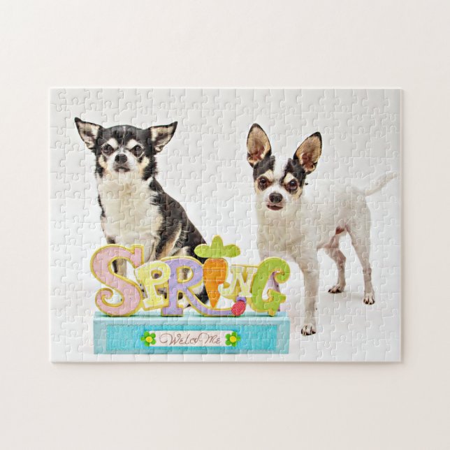 Vår Chihuahuas Pussel (Horisontell)