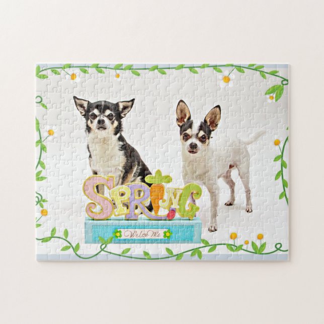 Vår Chihuahuas Pussel (Horisontell)