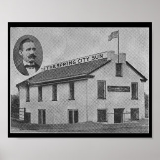 Vår City Sol Pennsylvania Poster