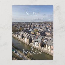 Vår Cityscape Namur, Belgien Vykort