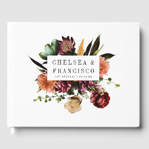 Vår Colorful Bröllop Gästböcker