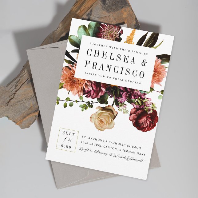 Vår Colorful Bröllop Inbjudningar (Skapare uppladdad)