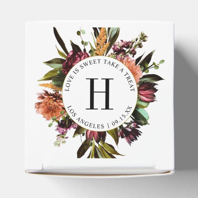 Vår Colorful Bröllop Presentaskar (Överdel)