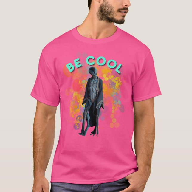 Var Coola Alien T Shirt (Framsida)