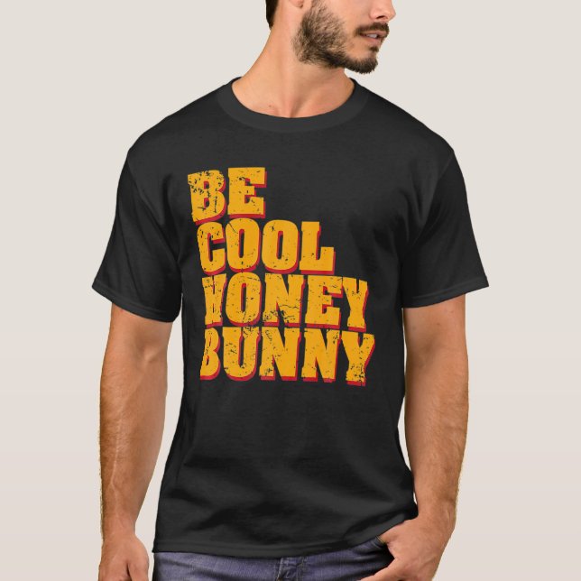 Var Coola Honung Bunny T Shirt (Framsida)