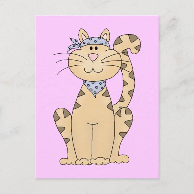 Var Coola Katt Vykort (Framsida)