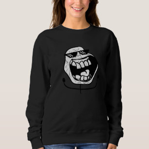 Var Coola och håll ut njut av Sarcastic Meme Ansik T Shirt