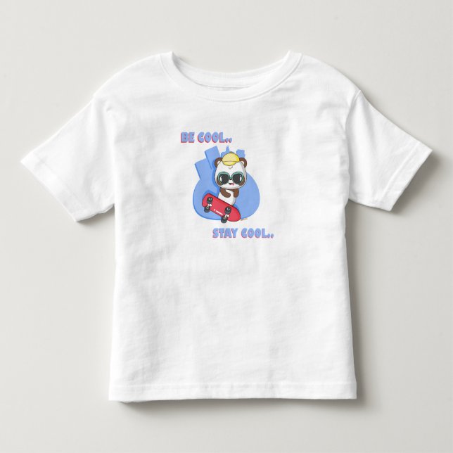 Var Coola, stanna Coola: för barn Djurmodeller av  T Shirt (Framsida)