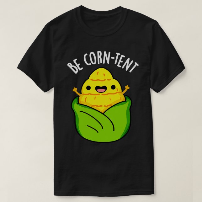 Var Corntent Funny Maj Pun 1 T Shirt (Design framsida)