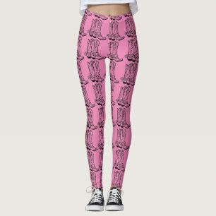 Vår Cowgirl Tights Boot Leggings 