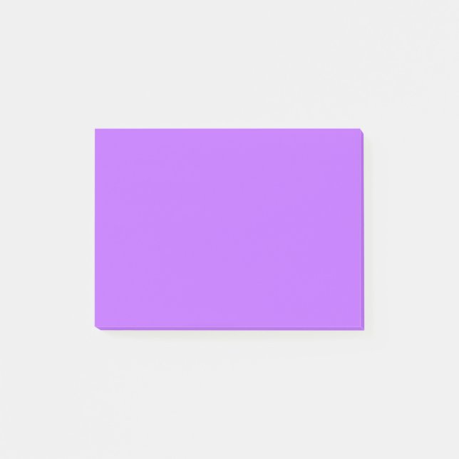 Vår Crocus Lila Violet 2015 Färg Trend Post-it Block (Framsida)