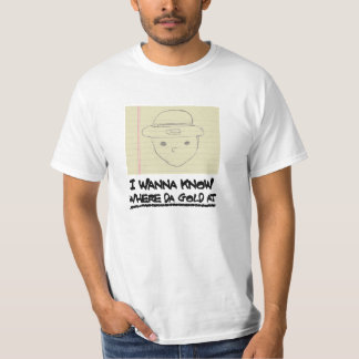 Var Da-guld på? (HI-RES) T-shirt