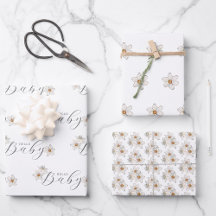 Vår Daffodil Flowers Baby Shower