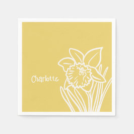 Vår Daffodil Pappersservett