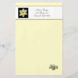Vår Daffodil Stationery Brevpapper
