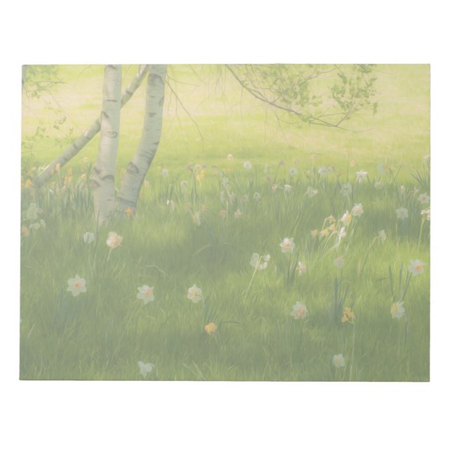 Vår Daffodils Anteckningsblock (Framsida)