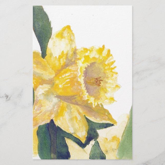 Vår Daffodils Brevpapper (Framsida)