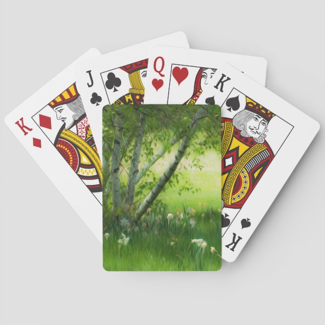 Vår Daffodils Casinokort (Baksidan)