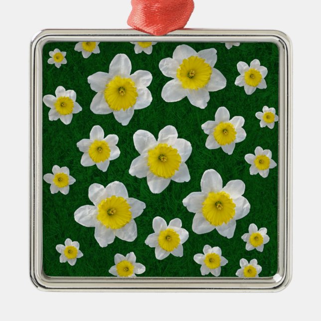 Vår Daffodils Julgransprydnad Metall (Framsidan)
