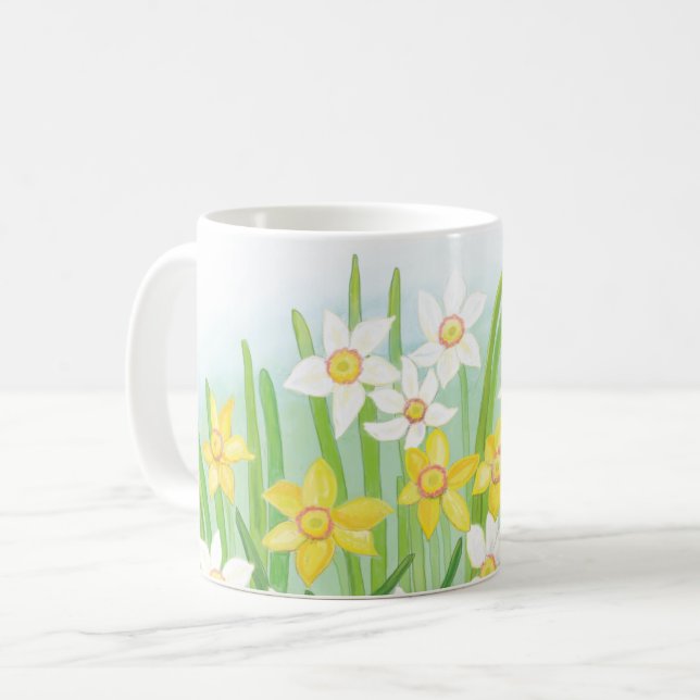 Vår Daffodils Kaffemugg (Framsida vänster)