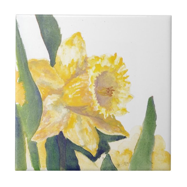 Vår Daffodils Kakelplatta (Framsidan)