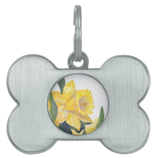 Vår Daffodils Namnbricka Husdjur (Framsidan)