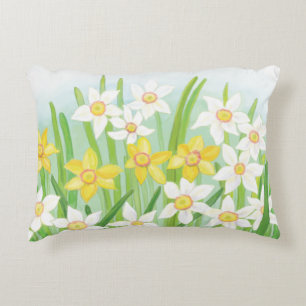 Vår Daffodils Prydnadskudde
