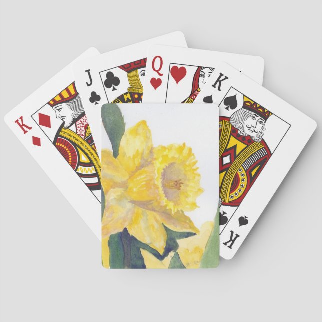 Vår Daffodils Spelkort (Baksidan)