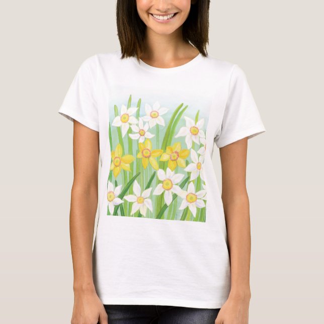 Vår Daffodils T-Shirt (Framsida)