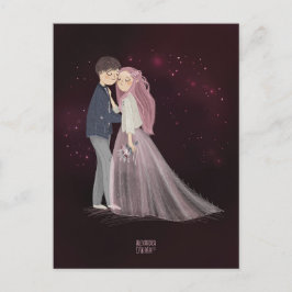 Vår dag KÄRLEK Alla hjärtans dag Helg Vykort