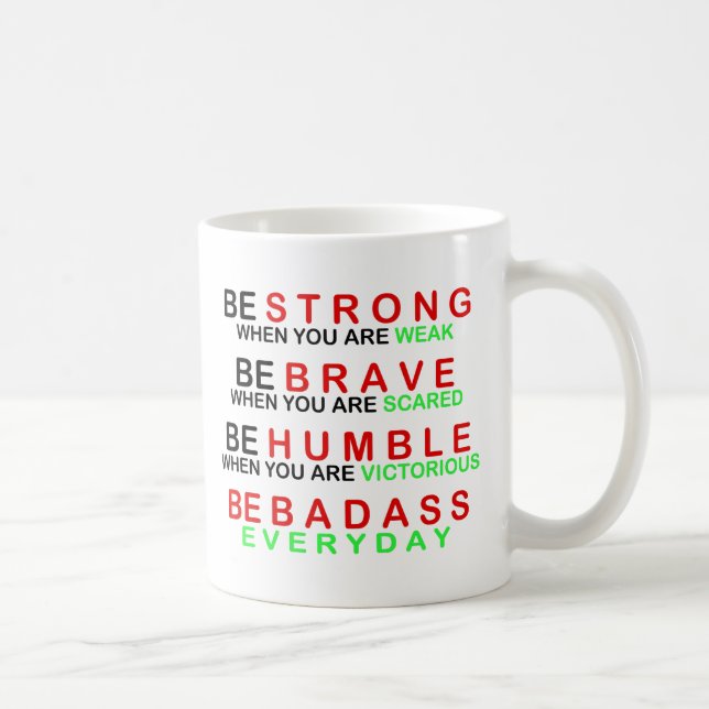 Var dagliga Badass Kaffemugg (Höger)