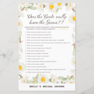 Vår Daisy Blomma Bröllopsfestspel UTRYCKT