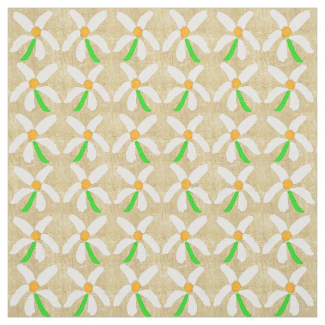 Vår Daisy Fabric Tyg (Provkarta)