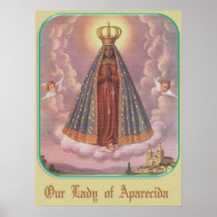 VÅR DAM AV APARECIDA POSTER