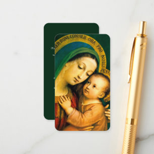 Vår Dam av Bra råd med Prayer Tilläggskort