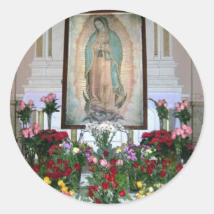 Vår dam av den Guadalupe klistermärken