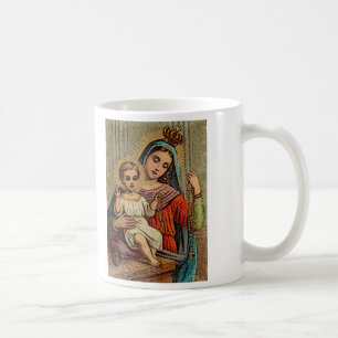 Vår dam av den mest heliga radbandet kaffemugg