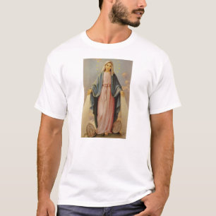 Vår dam av den radband välsignade modern Mary T-shirt