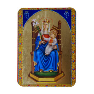 Vår dam av den Walsingham symbolsmagneten Magnet