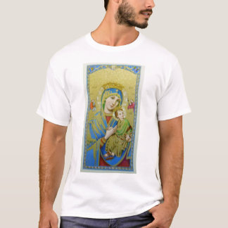 Vår dam av evig hjälp tee shirt