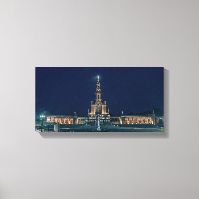 Vår Dam av Fatima Canvas Wall Art (Framsida)