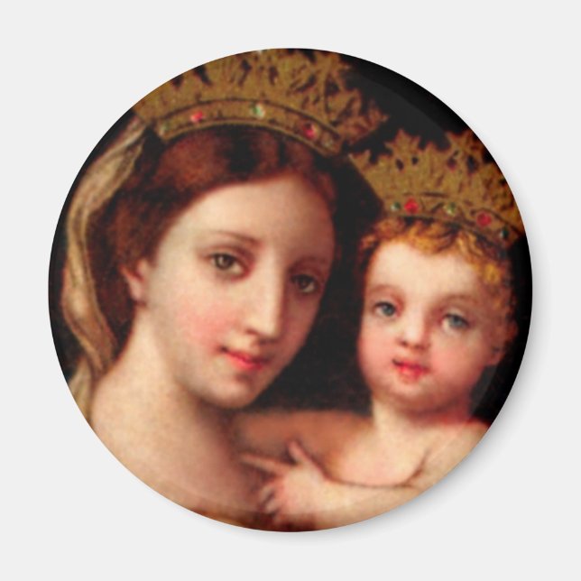 Vår Dam av förtroende Magnet (Framsidan)