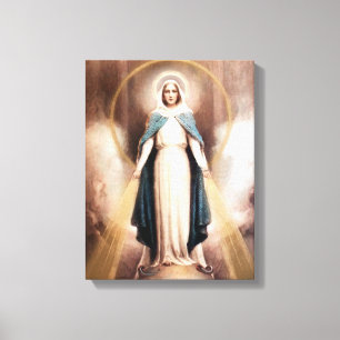 Vår Dam av Grace Devotional Image. Canvastryck
