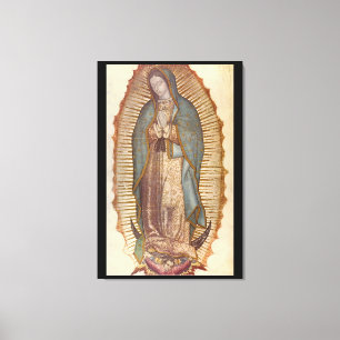 VÅR DAM AV GUADALUPE 30x45 som ÄR NATURLIG PÅ Canvastryck
